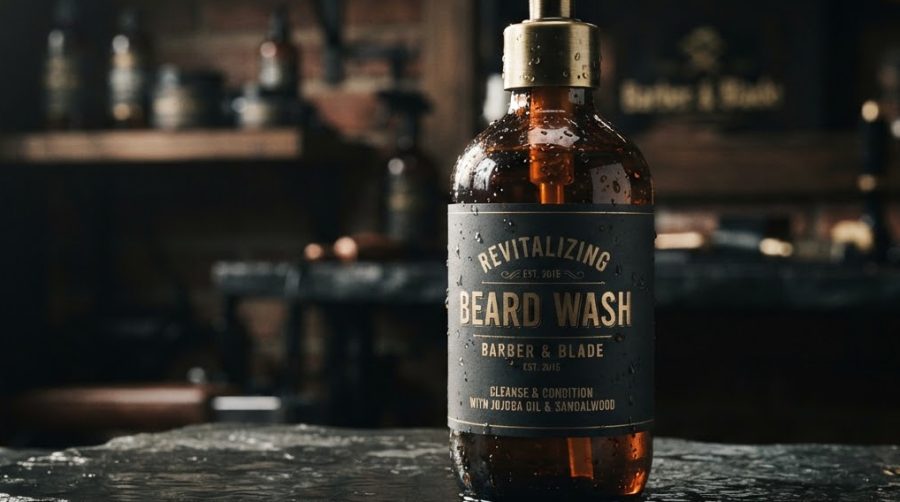 Charcoal Beard Wash — alternate view