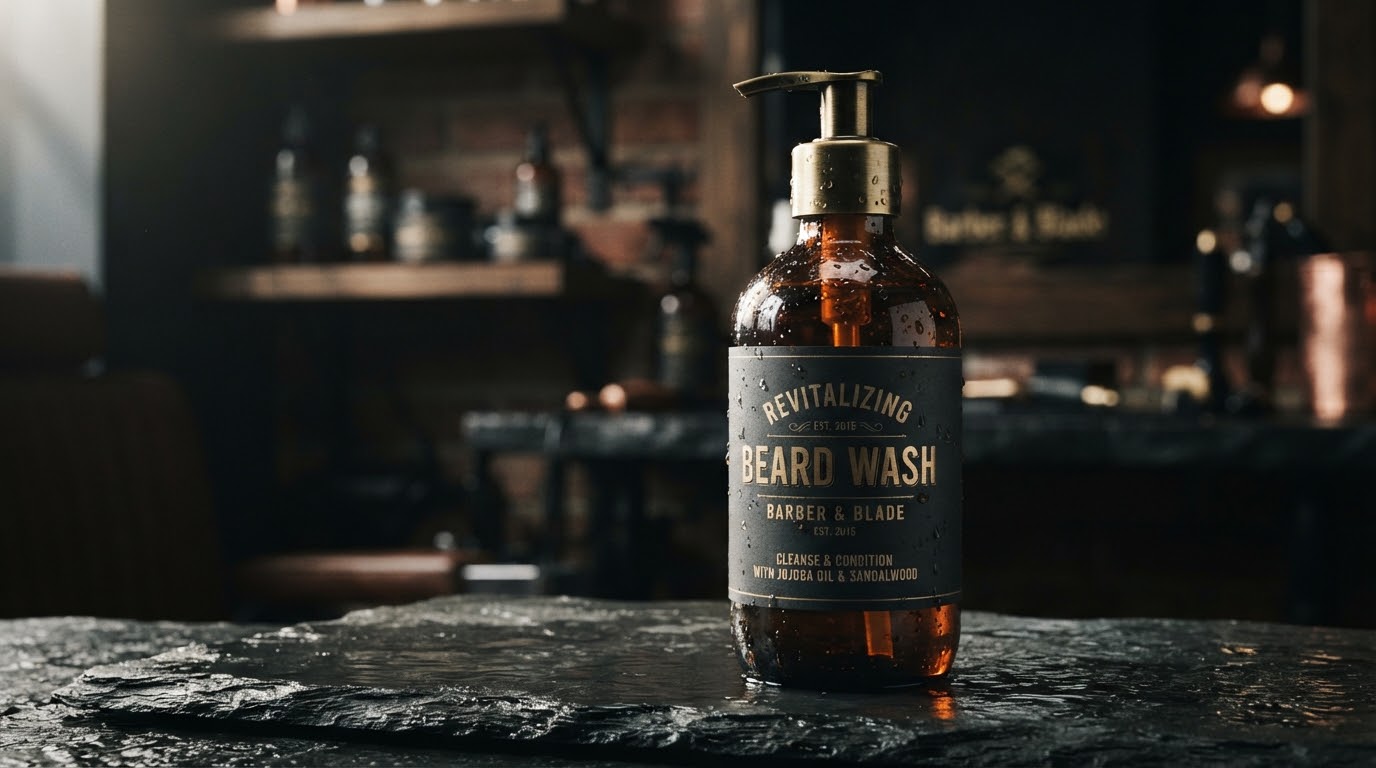 Charcoal Beard Wash — product photo